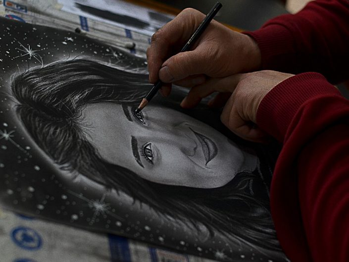 Kişiye Özel Karakalem Portre Çizim | İzmit – Kocaeli